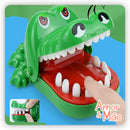 Brinquedo Crocodilo Divertido Morde Dedo Jacare