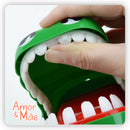 Brinquedo Crocodilo Divertido Morde Dedo Seguro
