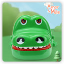 Brinquedo Crocodilo Divertido Morde Dedo