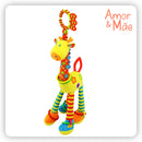 Mordedor Girafa de Pelúcia / Girafa Mordedor Chocalho