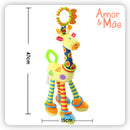 Mordedor Girafa de Pelúcia / Girafa Mordedor Chocalho