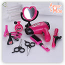Brinquedo Kit de Beleza Infantil Cabeleireiro
