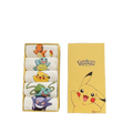 Kit Meia Pokémon 5 Pares (Branco)