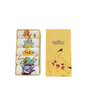 Kit Meia Pokémon 5 Pares (Branco)