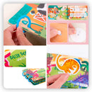 Livro Quiet Book Educativo com Velcro