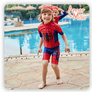 Macacão Praia Infantil UV + Touca