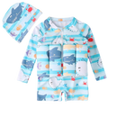 Maiô Colete Infantil Azul