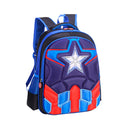 Mochila Infantil Capitão América 3D Escolar Vingadores de Costas