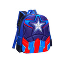 Mochila Infantil Capitão América 3D Escolar Vingadores de Costas