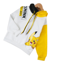Moletom Infantil Pokémon Pikachu (Branco)