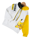Moletom Infantil Pokémon Pikachu (Branco)
