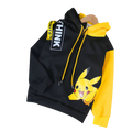 Moletom Infantil Pokémon Pikachu (Preto)