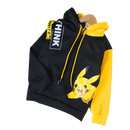 Moletom Infantil Pokémon Pikachu (Preto)