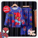 Pijama Infantil Masculino Homem Aranha - UltraSoft