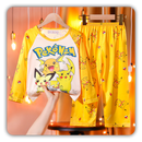 Pijama Infantil Masculino Pikachu Pokémon Algodão