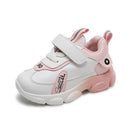 Tênis Infantil Feminino Branco Rosa