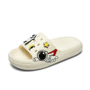Chinelo Infantil Astronauta Branco