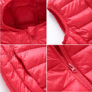 colete puffer infantil com capuz