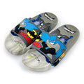 Chinelo Infantil Batman Cinza