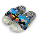 Chinelo Infantil Batman Cinza