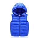 colete puffer infantil com capuz