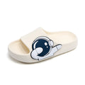 Chinelo Infantil Sleeper Astronauta branco