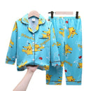 Pijama Infantil Masculino Feminino Confortável Pokémon