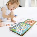 Livro Quiet Book Educativo com Velcro