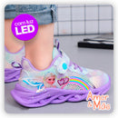 Tênis Infantil Feminino Frozen com LED