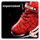 Tênis Infantil Homem Aranha Velcro Antiderrapante