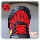 Tênis Homem Aranha Infantil LED