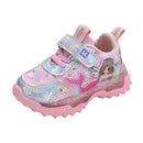 Tênis Infantil com LED Princesinha Rosa