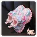 Tênis Infantil com LED Princesinha Rosa