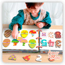 Livro Quiet Book Educativo com Velcro