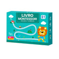 livro educativo montessori mágico reutilizavel