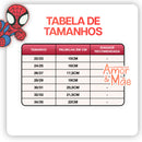 Pantufa Infantil Homem Aranha
