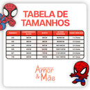 Pijama Infantil Homem Aranha Manga Longa