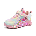 Tênis Infantil Feminino Frozen com LED