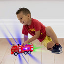 Caminhão de Bombeiro Brinquedo que Anda com Sirene e LED