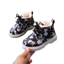 Bota Infantil Feminina Coturno Luxo (Preto)