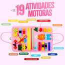 Brinquedo Educativo Mala Sensorial Montessori