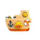 Brinquedo para Banho Bebê Naviozinho (Amarelo)