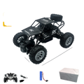 Carrinho de Controle Remoto 4x4 Trilhas (Preto)