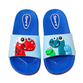 Chinelo Slide Nuvem EVA Antiderrapante Baby Dino (Azul)