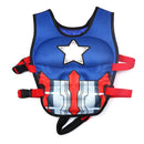 Colete Salva Vidas Infantil Personalizado (Capitão America)