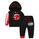 Conjunto Infantil Inverno Homem Aranha (Preto)