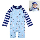 Conjunto Praia Infantil UV com Chapéu (Lhama)
