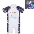 Conjunto Praia Infantil UV com Chapéu (Urso Polar 1)