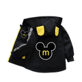 Corta Vento Infantil Mouse (Preto)