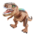 Dinossauro de Brinquedo Controle Remoto com LED (Castanho)